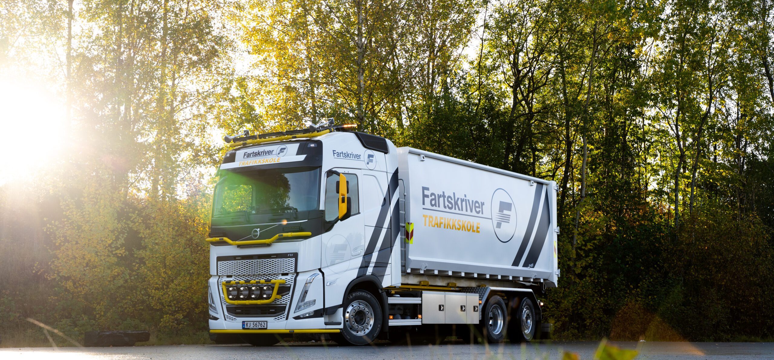Fartskriver Trafikkskoles lastebil